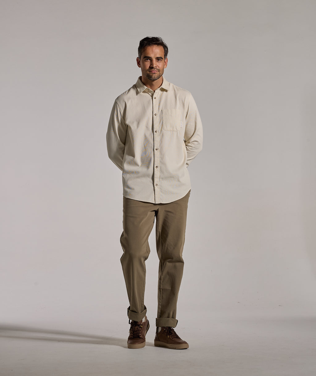 Regular Fit Cotton Twill Chino