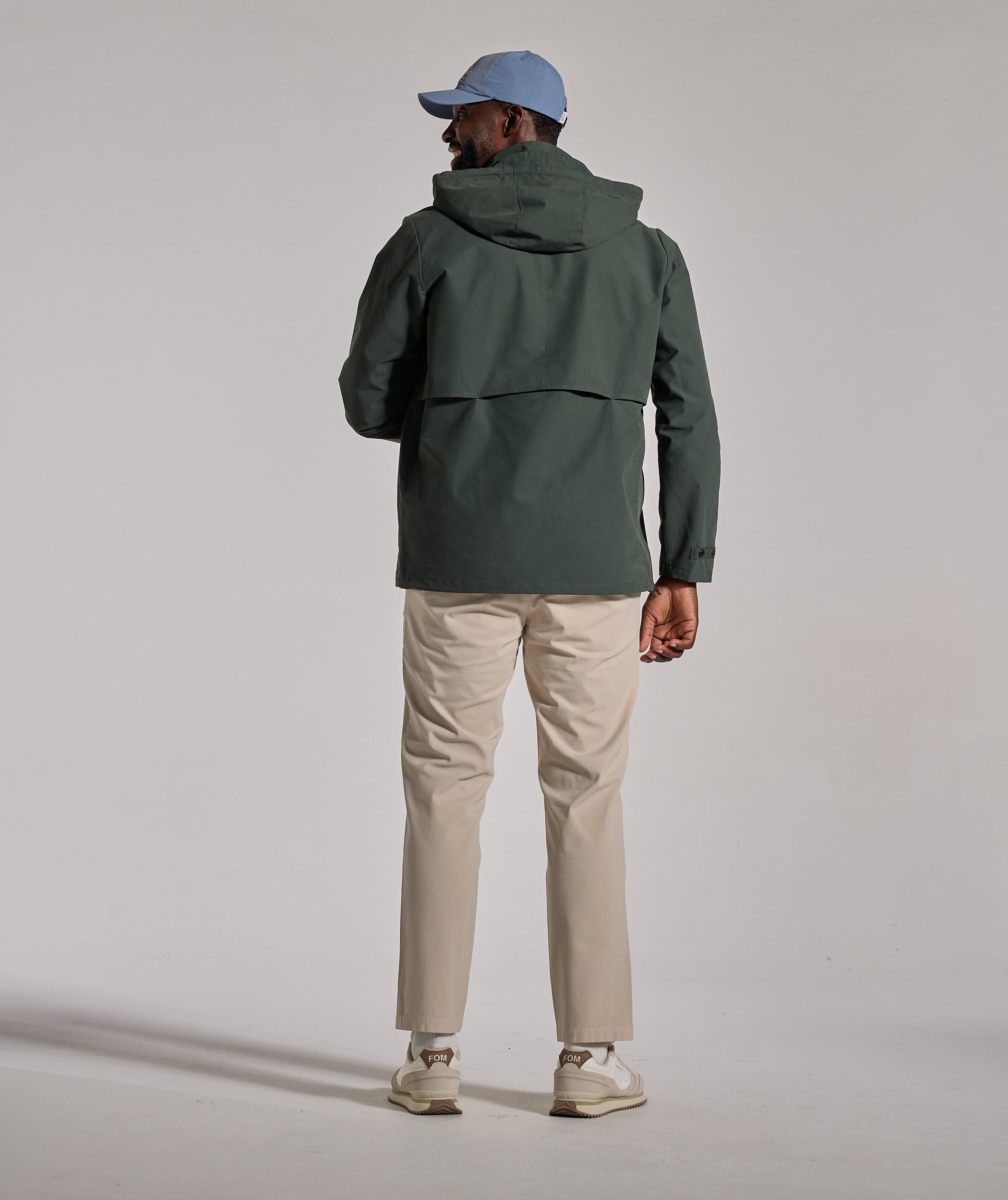 Mens Regular Fit Cotton Twill Chinos - Light Sand