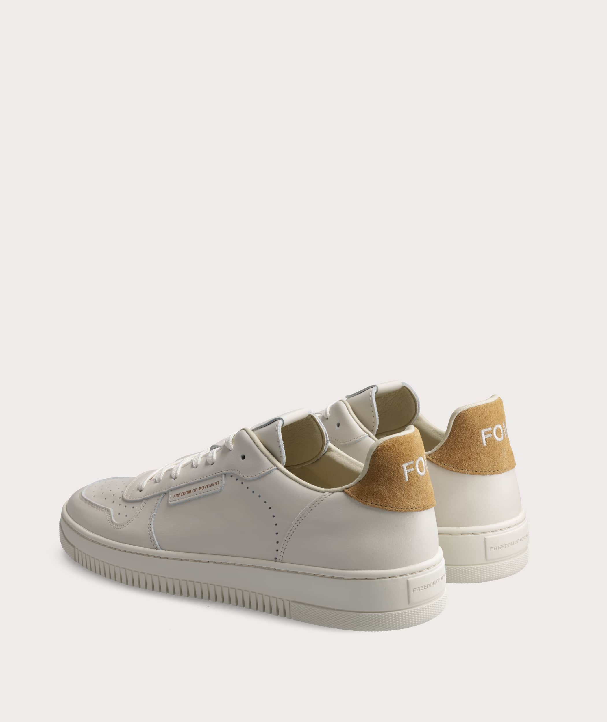 FOM Dames Sneakers Off-White/Scotch 