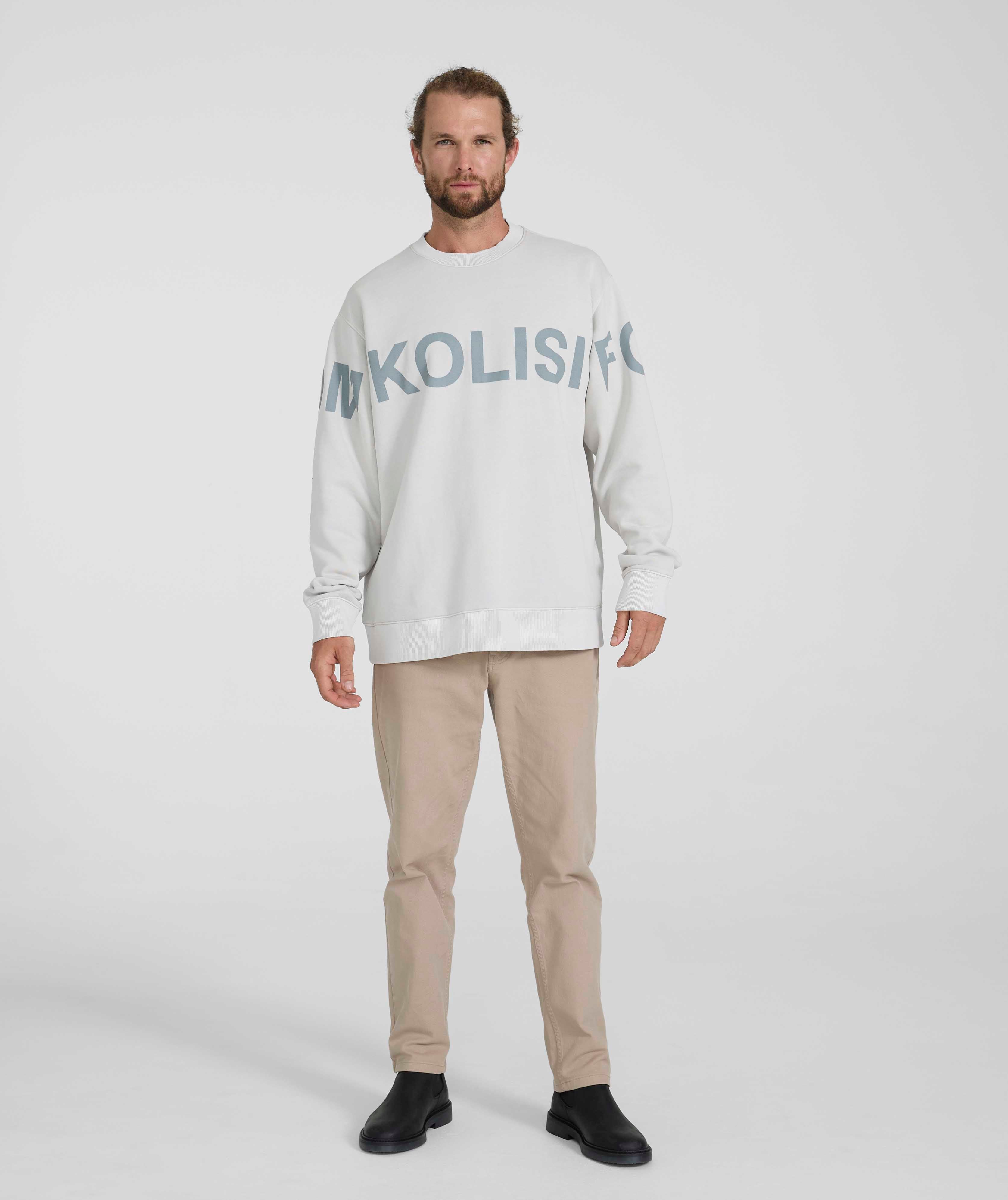 FOM x Kolisi - Mens Crew Neck Tee - Ivory