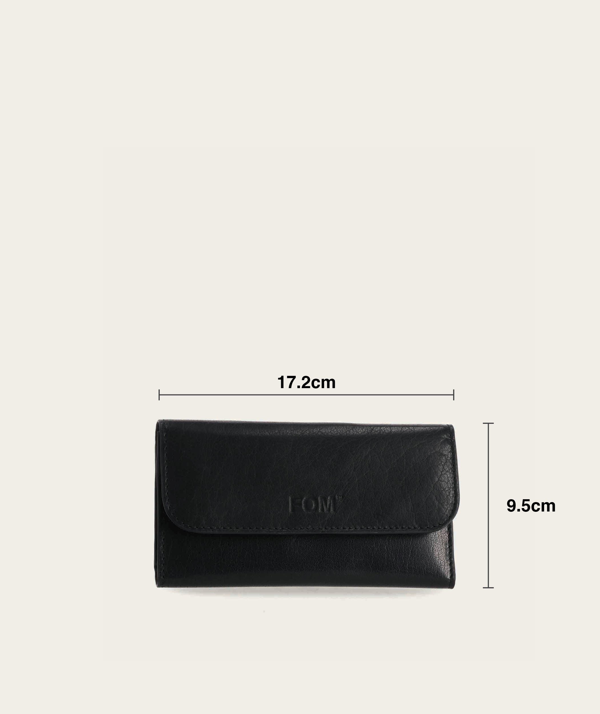 Cleo Wallet - Textured Black