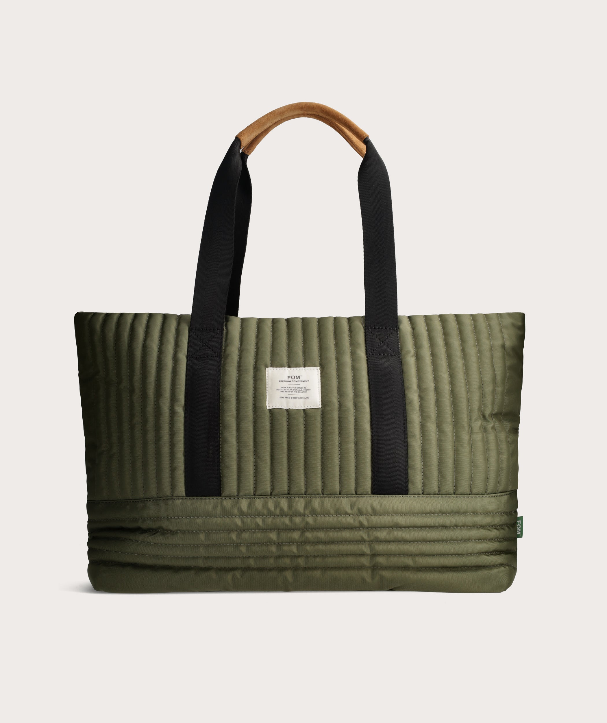 Recycled Travel Tote Olive