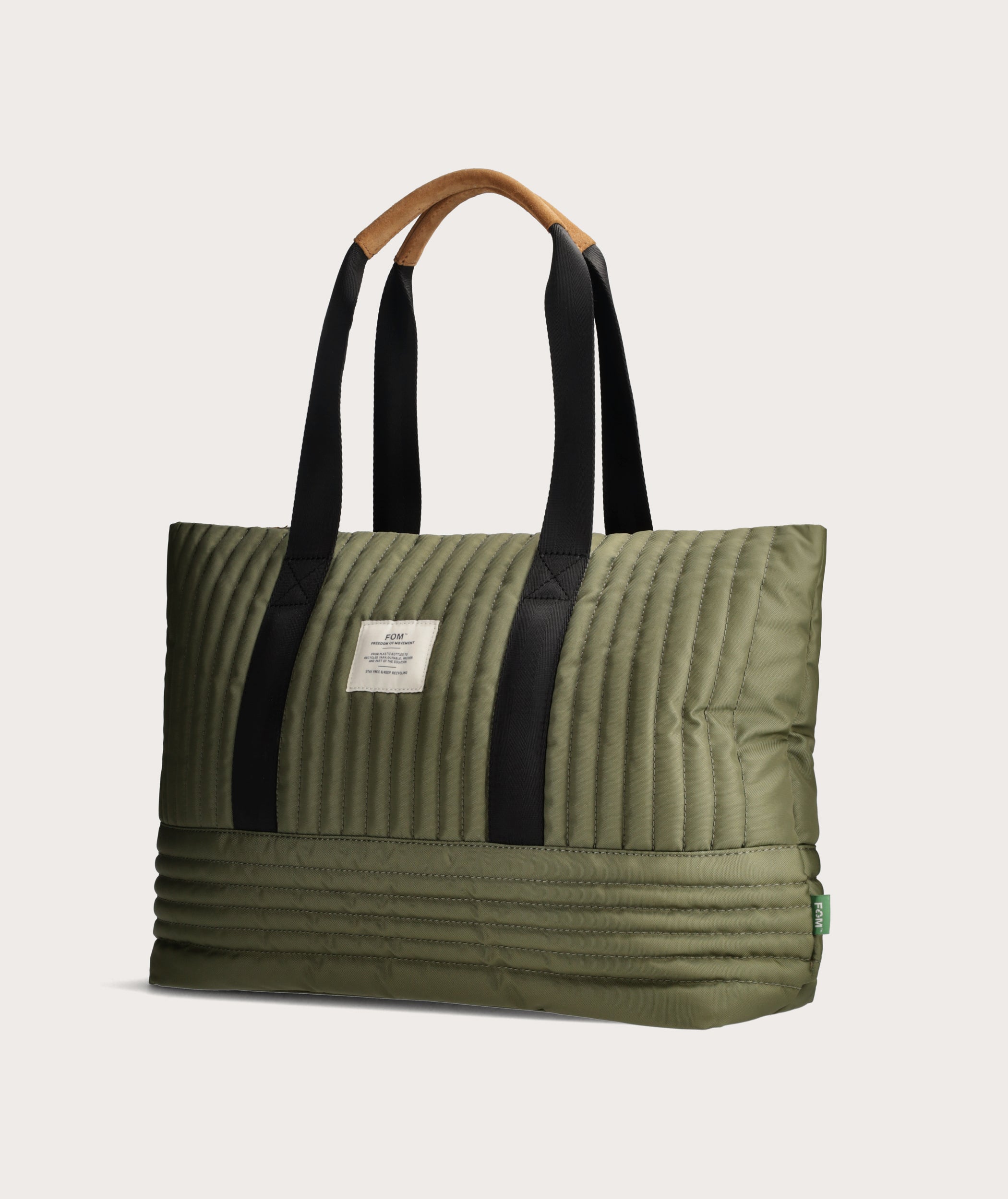 Recycled Travel Tote Olive