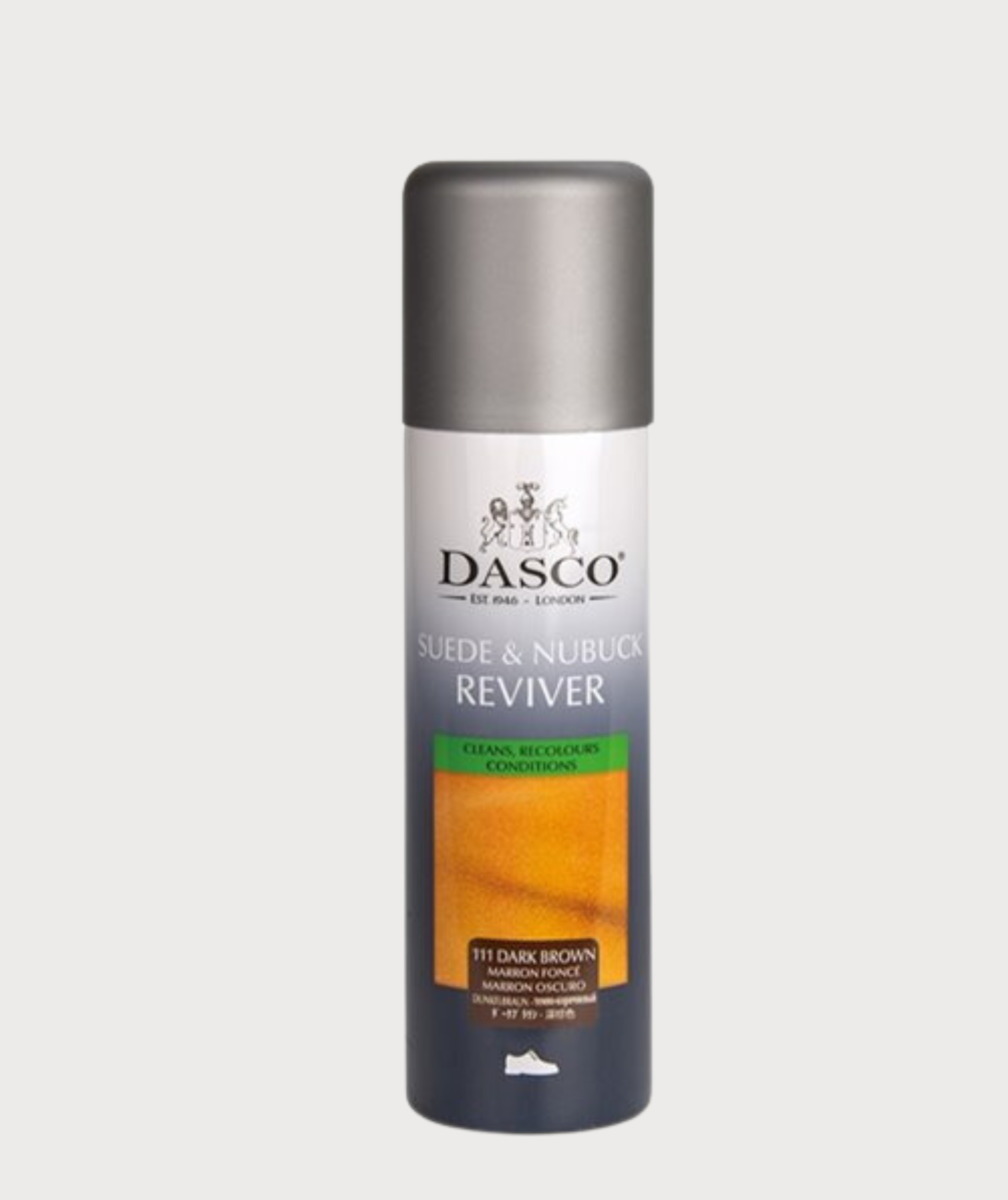 Suède &amp; Nubuck Reviver Dasco Donkerbruin