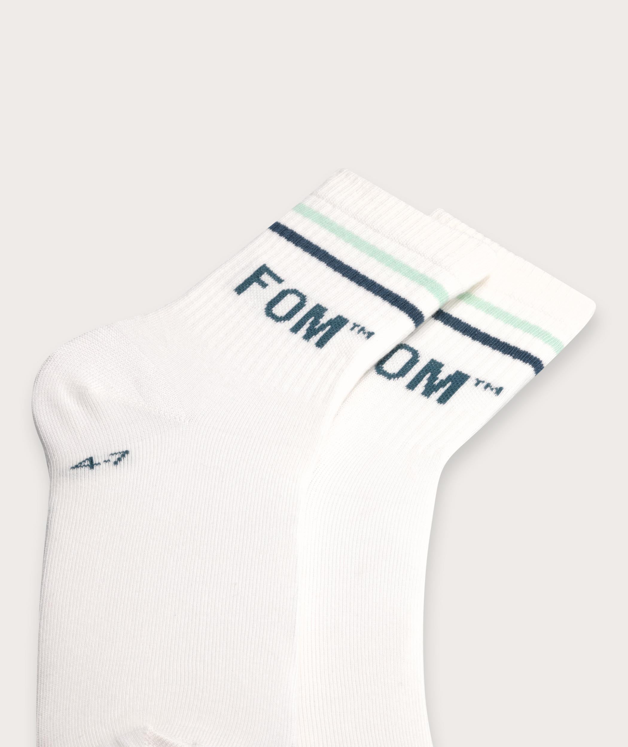 Socken FOM Active Elfenbein/Mint &amp; Blaugrün (Größe 4-7)