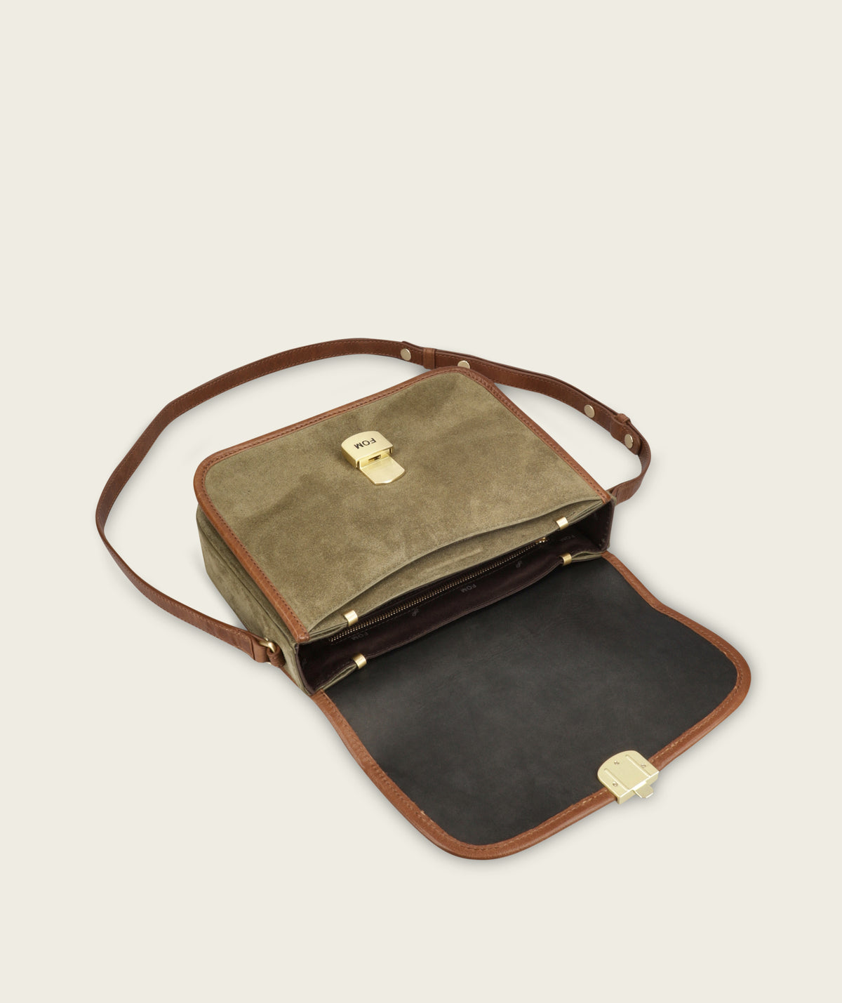 Ava - Suede Green/ Brown