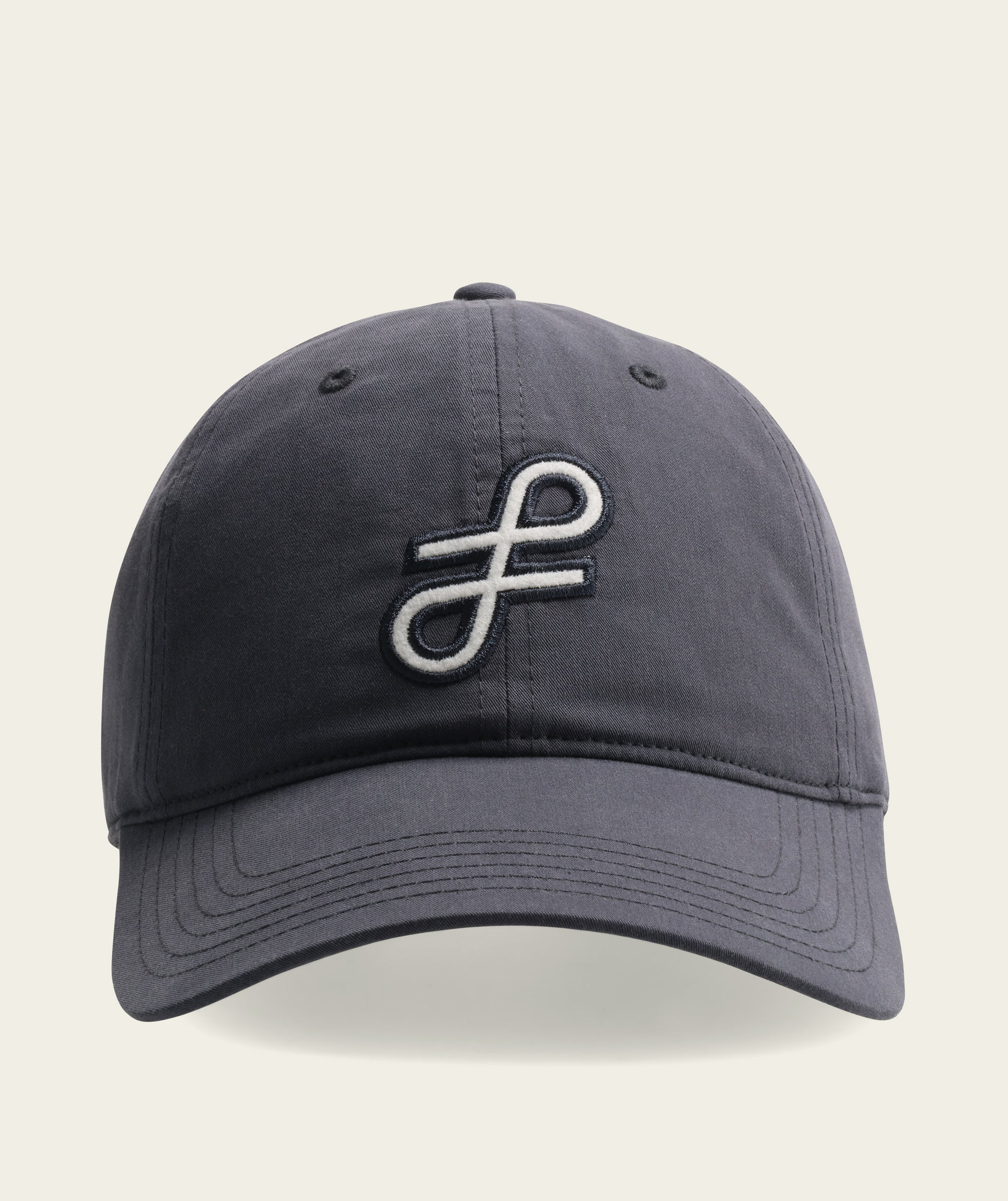 Unstructured 6 Panel Cap - Denim Blue