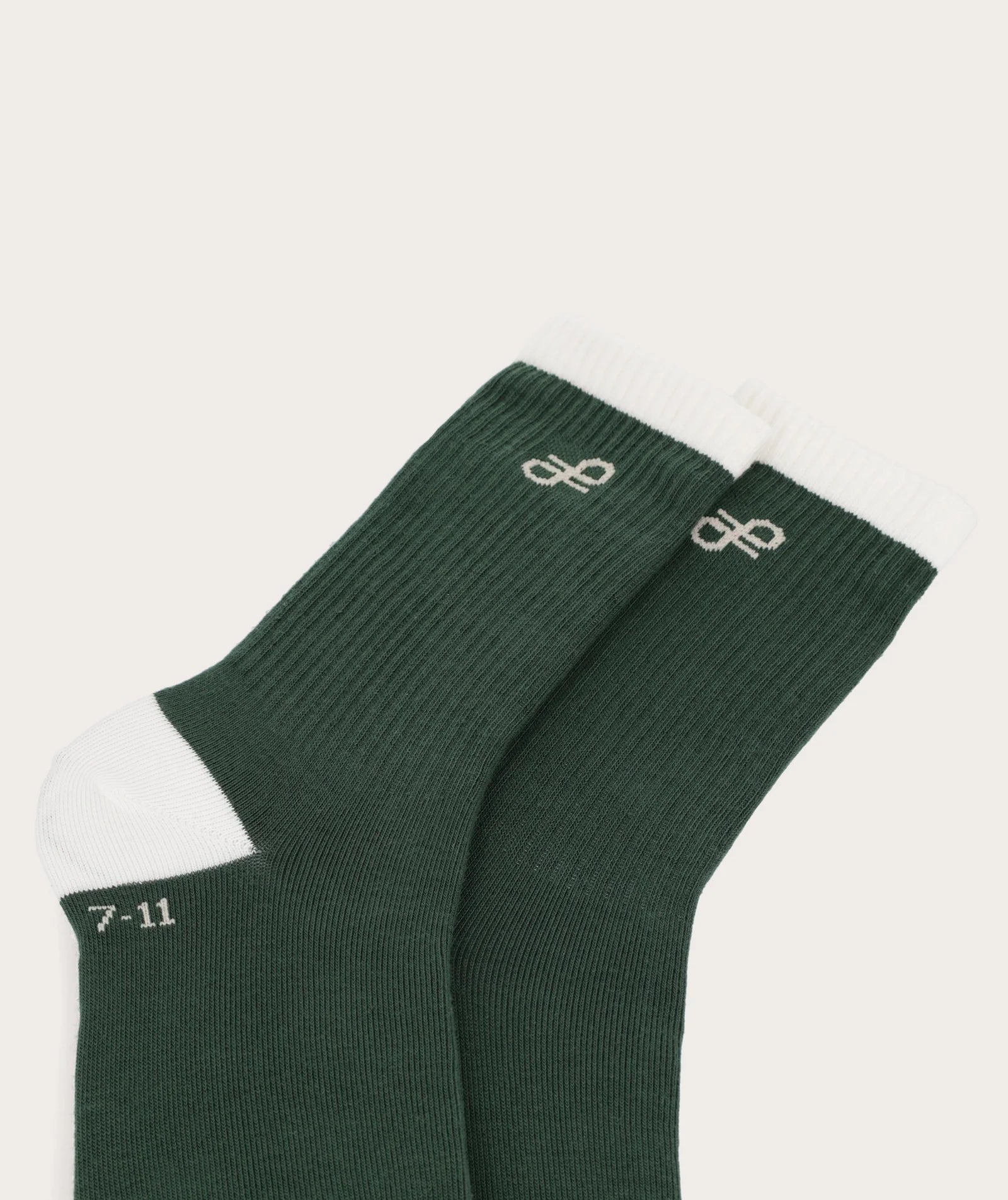 Socken FOM Crew Doppelpack - Khaki &amp; Schwarz (Größe 7-11)