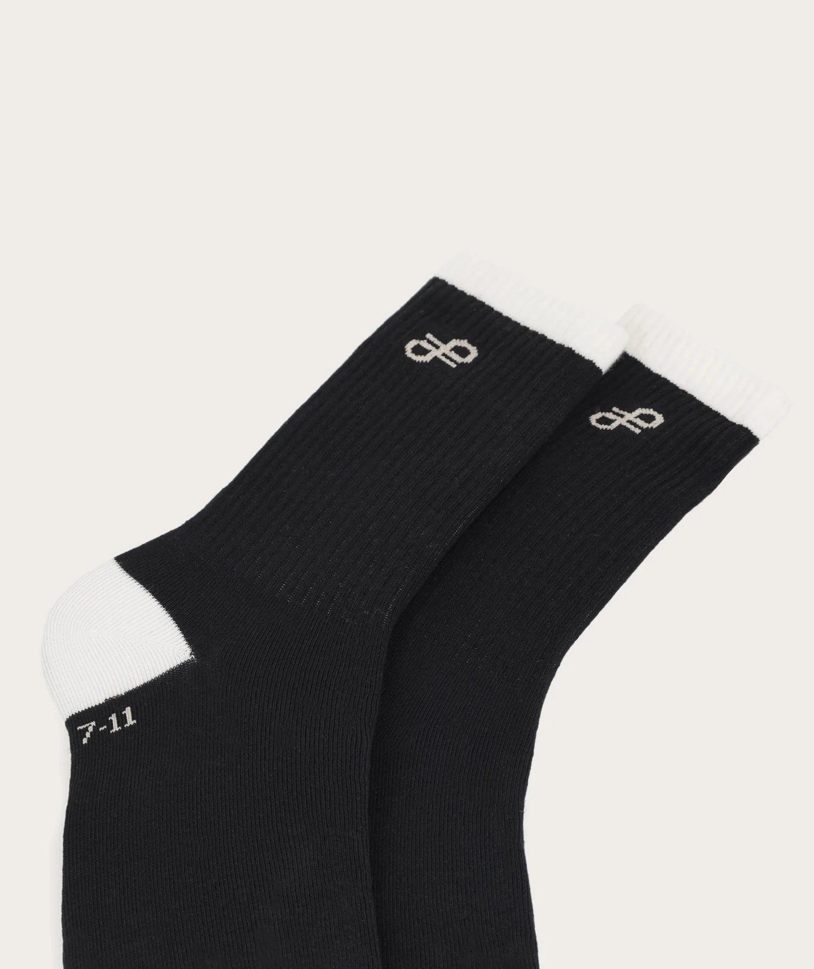 Socken FOM Crew Doppelpack - Khaki &amp; Schwarz (Größe 7-11)