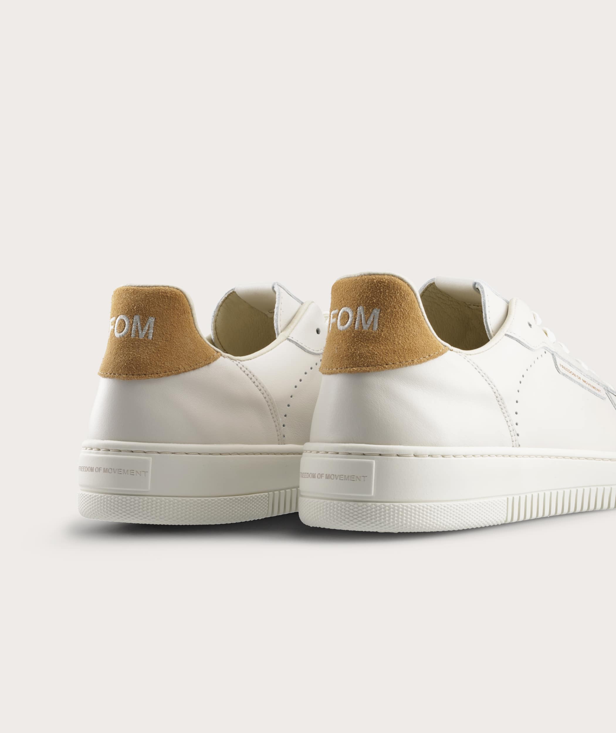 FOM Damen Sneaker Off-White/Scotch 