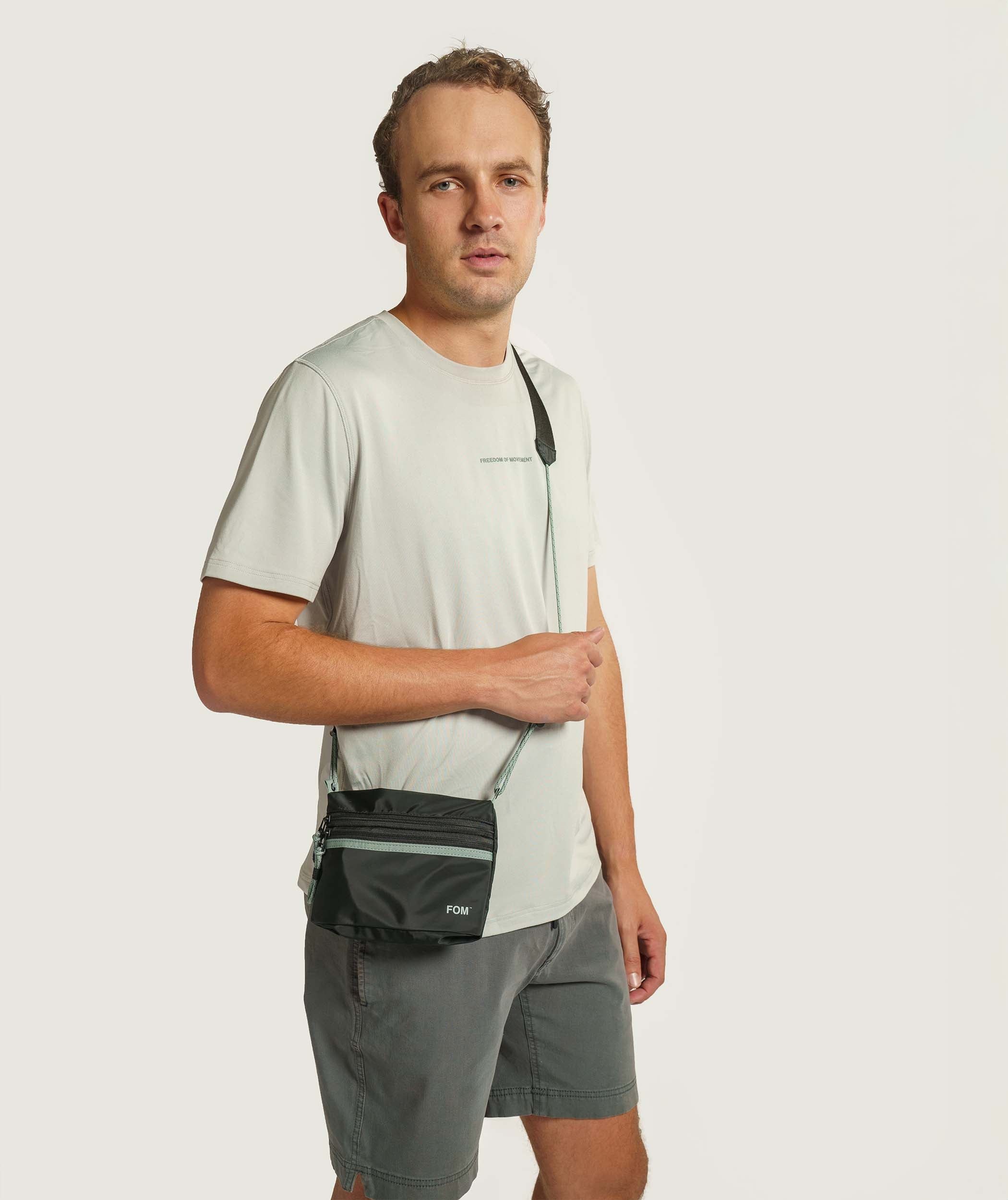 Mens Outdoor Soft Versatile Tee - Mineral Grey