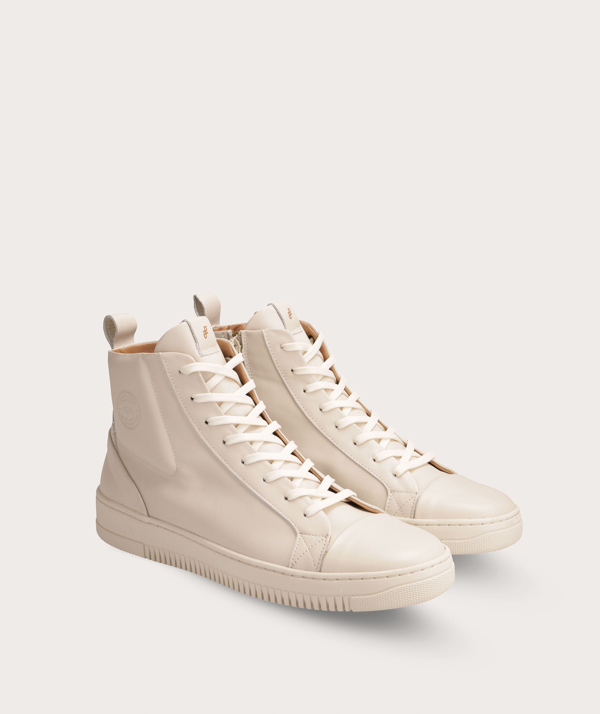 FOM Ladies High Tops Off White